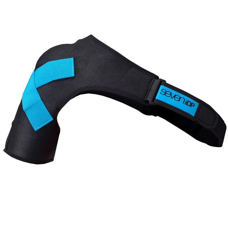 7 iDP Control Shoulder Support â€“ Adjustable Compression Brace for Shoulder Stability and Injury Recovery, Lightweight and Breathable Design for Sports and Everyday Use (Medium, Left Shoulder)